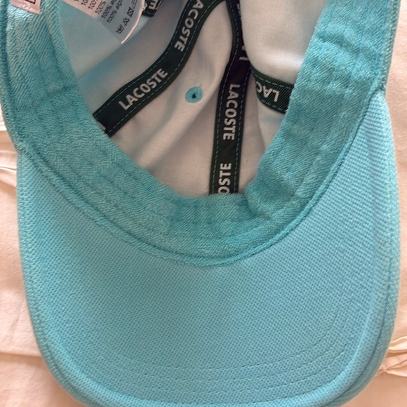 Lacoste Izod  Aqua Blue Baseball Cap - Picture 9 of 9